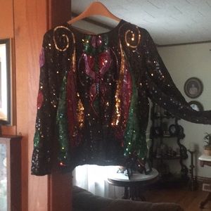 Vintage sequin jacket